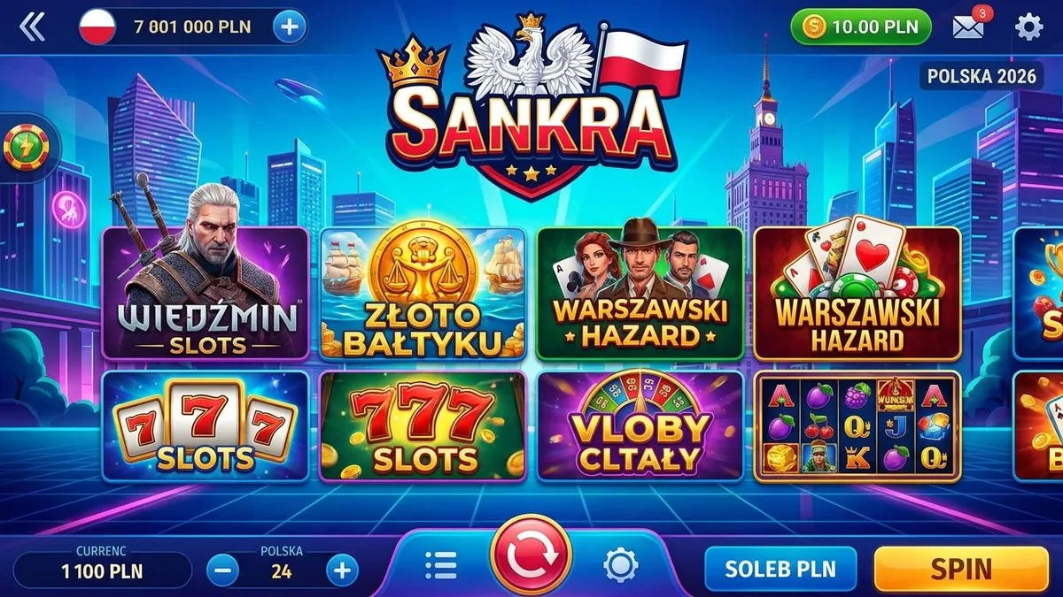 Gry kasynowe Sankra